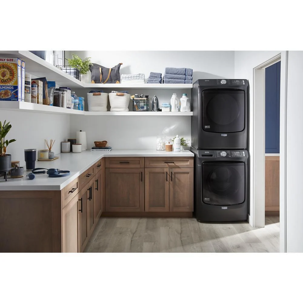 Maytag MED6630MBK Front Load Electric Dryer with Extra Power and Quick Dry Cycle - 7.3 cu. ft. - Image 24