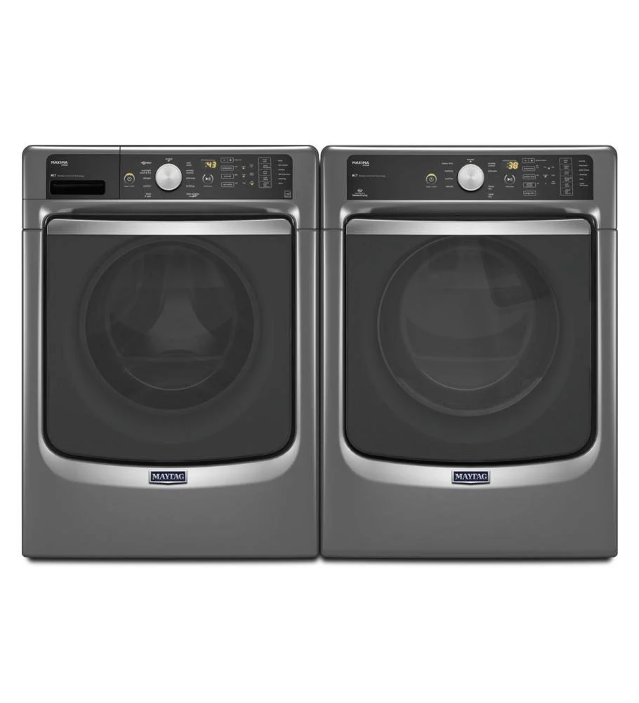 Maytag MED7100DW Maxima® Steam Electric Dryer with Large Capacity and Stainless Steel Dryer Drum - 7.3 cu. ft. - Image 12