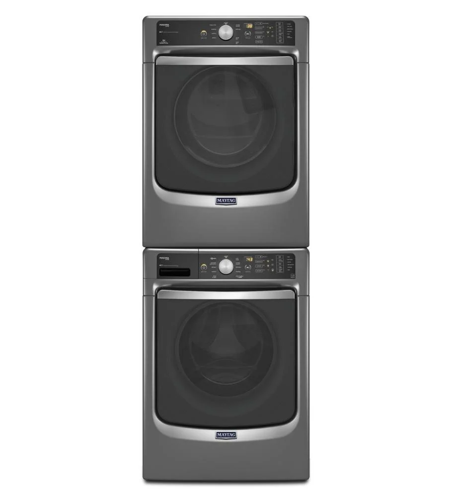 Maytag MED7100DW Maxima® Steam Electric Dryer with Large Capacity and Stainless Steel Dryer Drum - 7.3 cu. ft. - Image 4