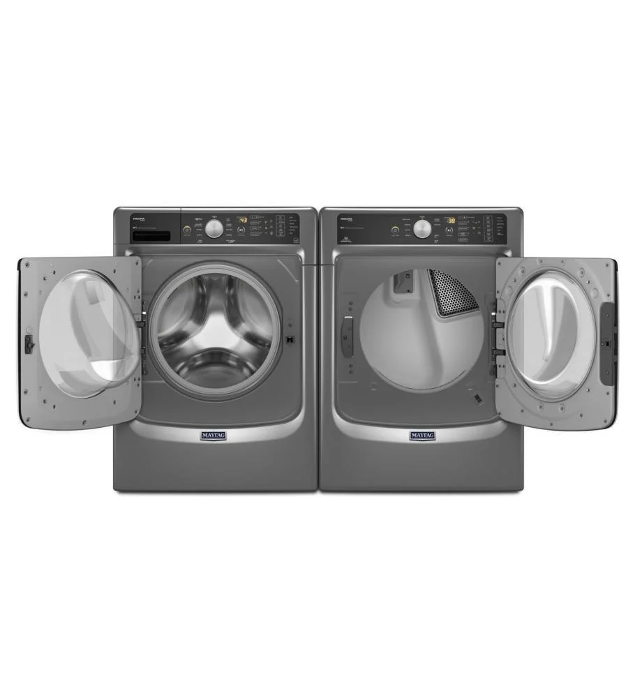 Maytag MED7100DW Maxima® Steam Electric Dryer with Large Capacity and Stainless Steel Dryer Drum - 7.3 cu. ft. - Image 5