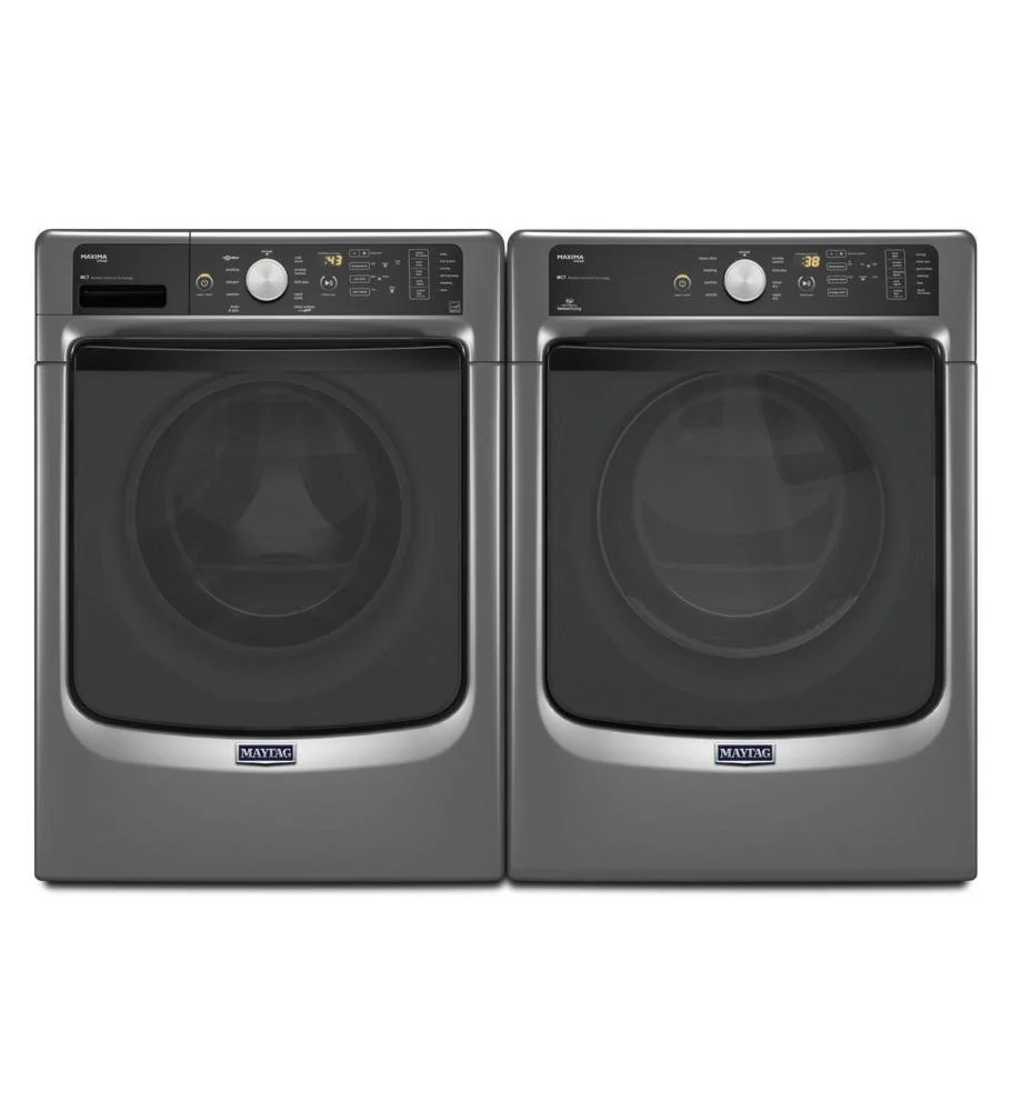 Maytag MED7100DW Maxima® Steam Electric Dryer with Large Capacity and Stainless Steel Dryer Drum - 7.3 cu. ft. - Image 7