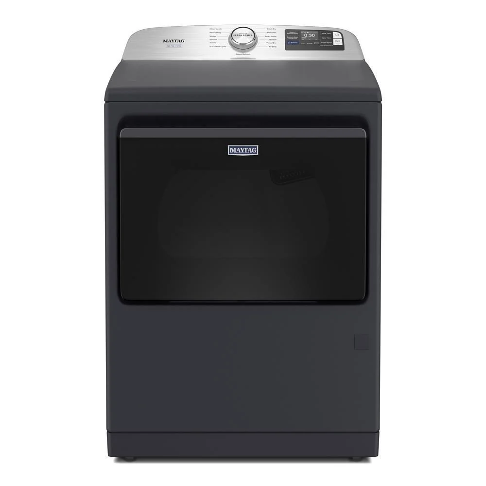 Maytag MED7205RF 7.4 Cu. Ft. Pet Pro Top Load Electric Dryer with Extra Power and Sanitize Cycle