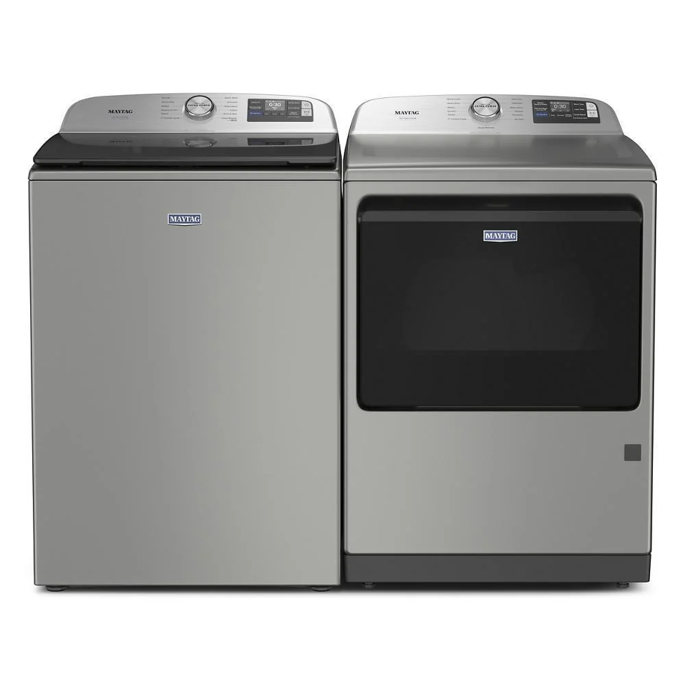 Maytag MED7205RR 7.4 Cu. Ft. Pet Pro Top Load Electric Dryer with Extra Power and Sanitize Cycle - Image 6
