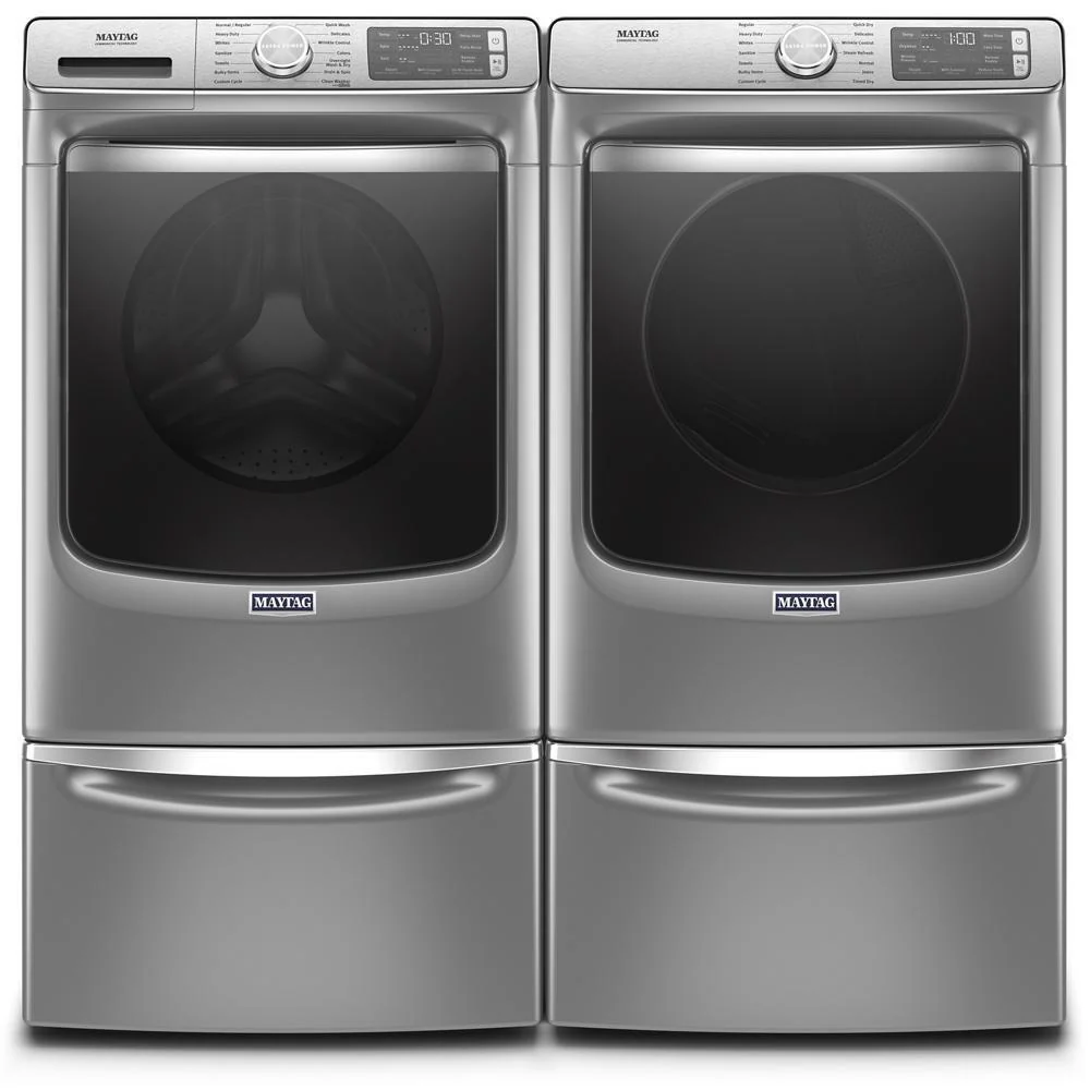 Maytag MED8630HC Smart Front Load Electric Dryer with Extra Power and Advanced Moisture Sensing Plus - 7.3 cu. ft. - Image 5