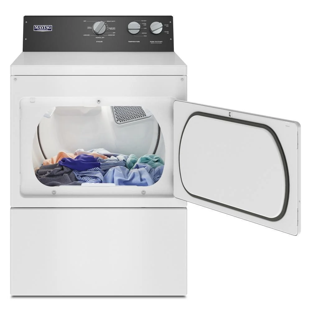 Maytag MEDP585GW Commercial-Grade Residential Dryer - 7.4 cu. ft. - Image 10