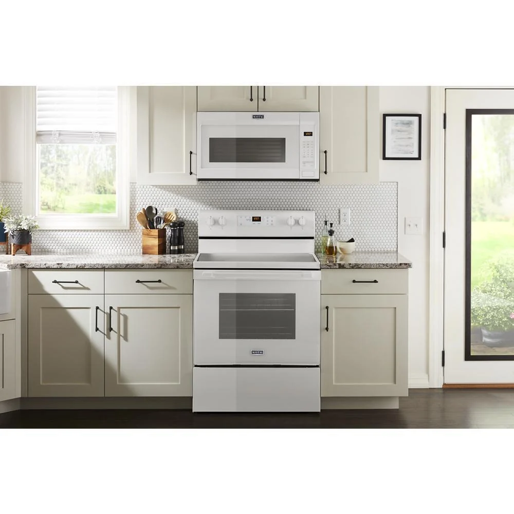 Maytag 30-Inch Wide Electric Range With Shatter-Resistant Cooktop - 5.3 Cu. Ft. - Image 10