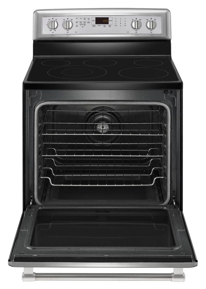 Maytag MER8800DS 30-inch Wide Electric Range with Convection and Power Preheat - 6.2 cu. ft. - Image 3