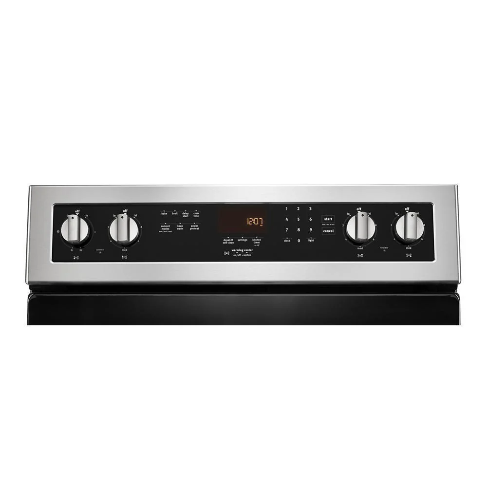 Maytag 30-Inch Wide Electric Range With True Convection And Power Preheat - 6.4 Cu. Ft. - Image 13