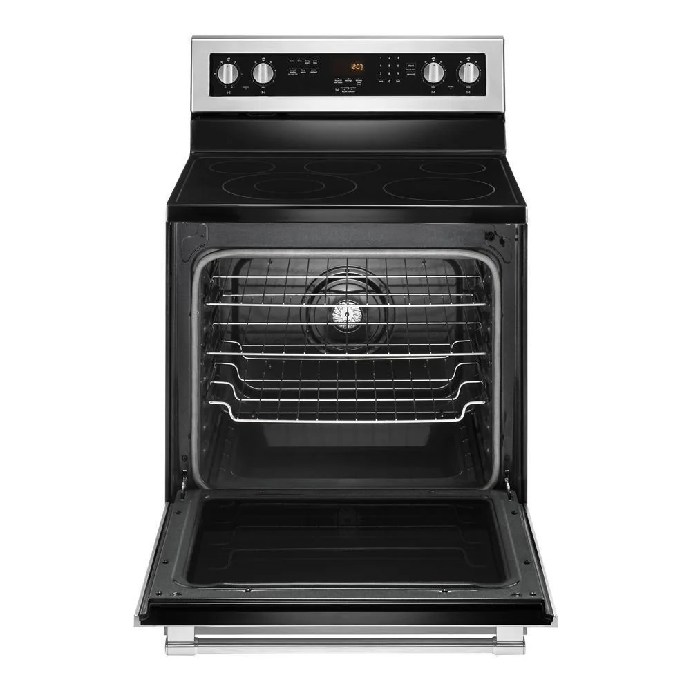 Maytag 30-Inch Wide Electric Range With True Convection And Power Preheat - 6.4 Cu. Ft. - Image 18