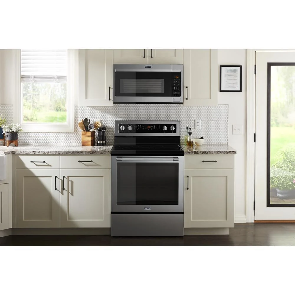 Maytag 30-Inch Wide Electric Range With True Convection And Power Preheat - 6.4 Cu. Ft. - Image 29