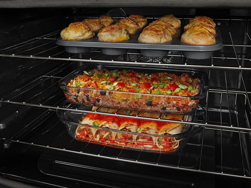 Maytag MET8820DS 30-inch Wide Double Oven Electric Range with Convection - 6.7 cu. ft. - Image 8
