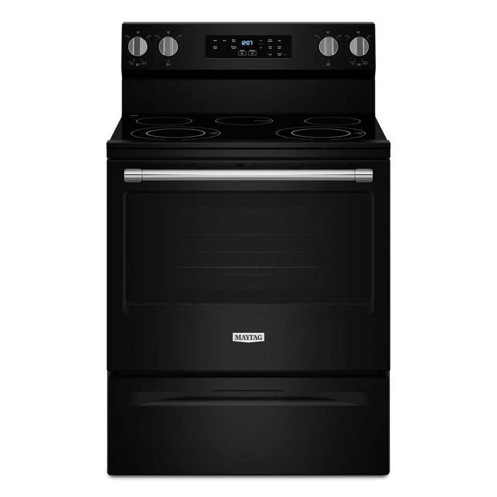 Maytag MFES4030RB 30-Inch Wide Electric Range With Steam Clean - 5.3 cu. ft.