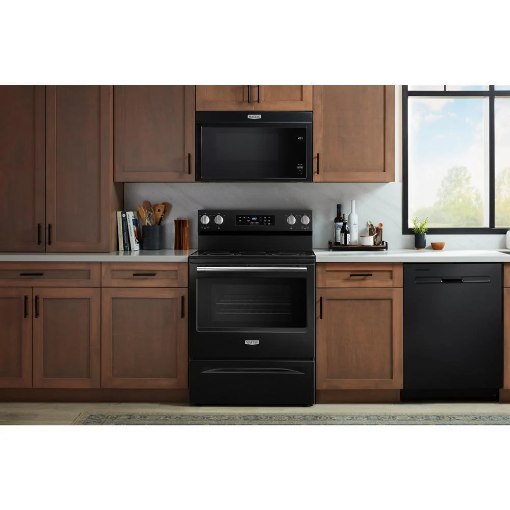 Maytag MFES4030RB 30-Inch Wide Electric Range With Steam Clean - 5.3 cu. ft. - Image 2