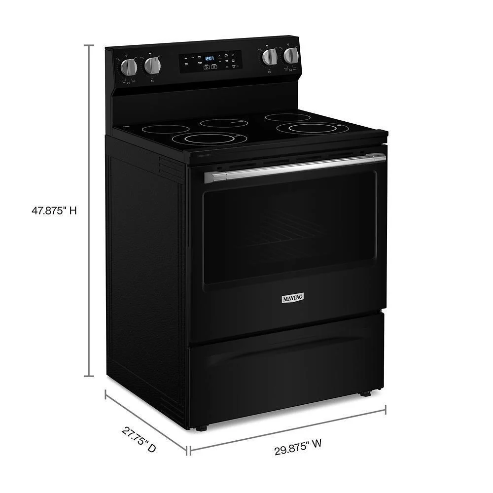Maytag MFES4030RB 30-Inch Wide Electric Range With Steam Clean - 5.3 cu. ft. - Image 4