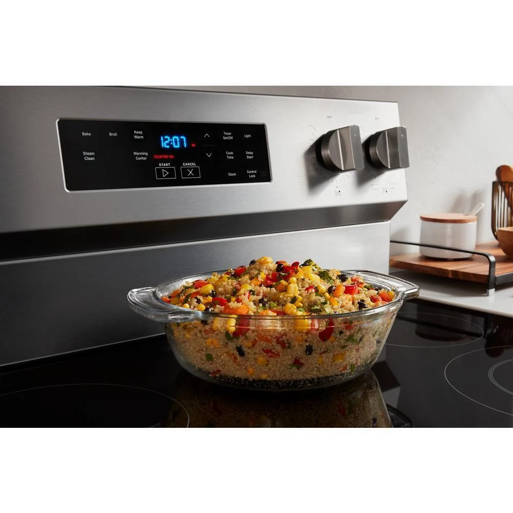Maytag MFES4030RB 30-Inch Wide Electric Range With Steam Clean - 5.3 cu. ft. - Image 6