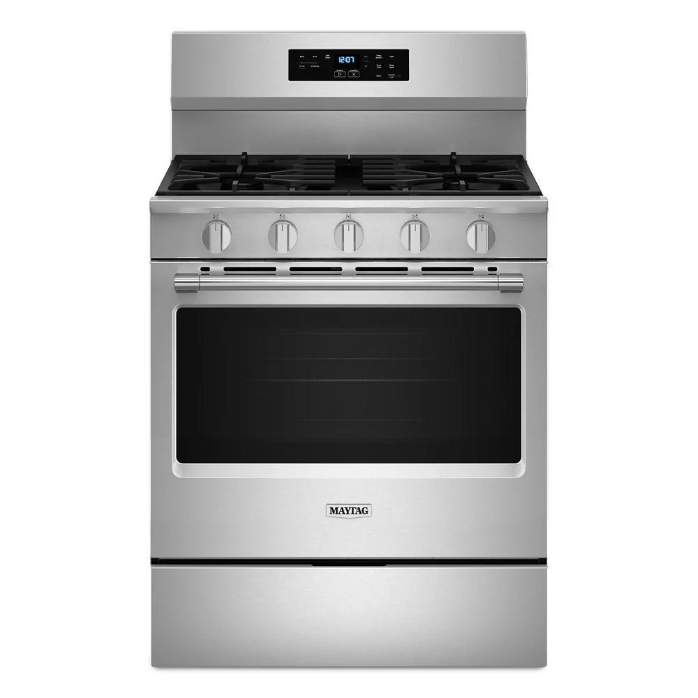 Maytag MFGS6030RZ 30-Inch Wide Gas Range With No Preheat Air Fry and Air Baking - 5.0 cu. ft.