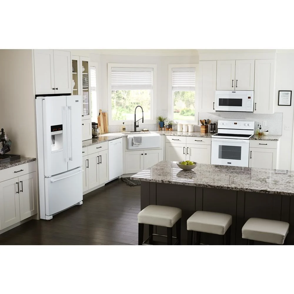 Maytag MFI2570FEW 36-Inch Wide French Door Refrigerator with PowerCold® Feature - 25 Cu. Ft - Image 12