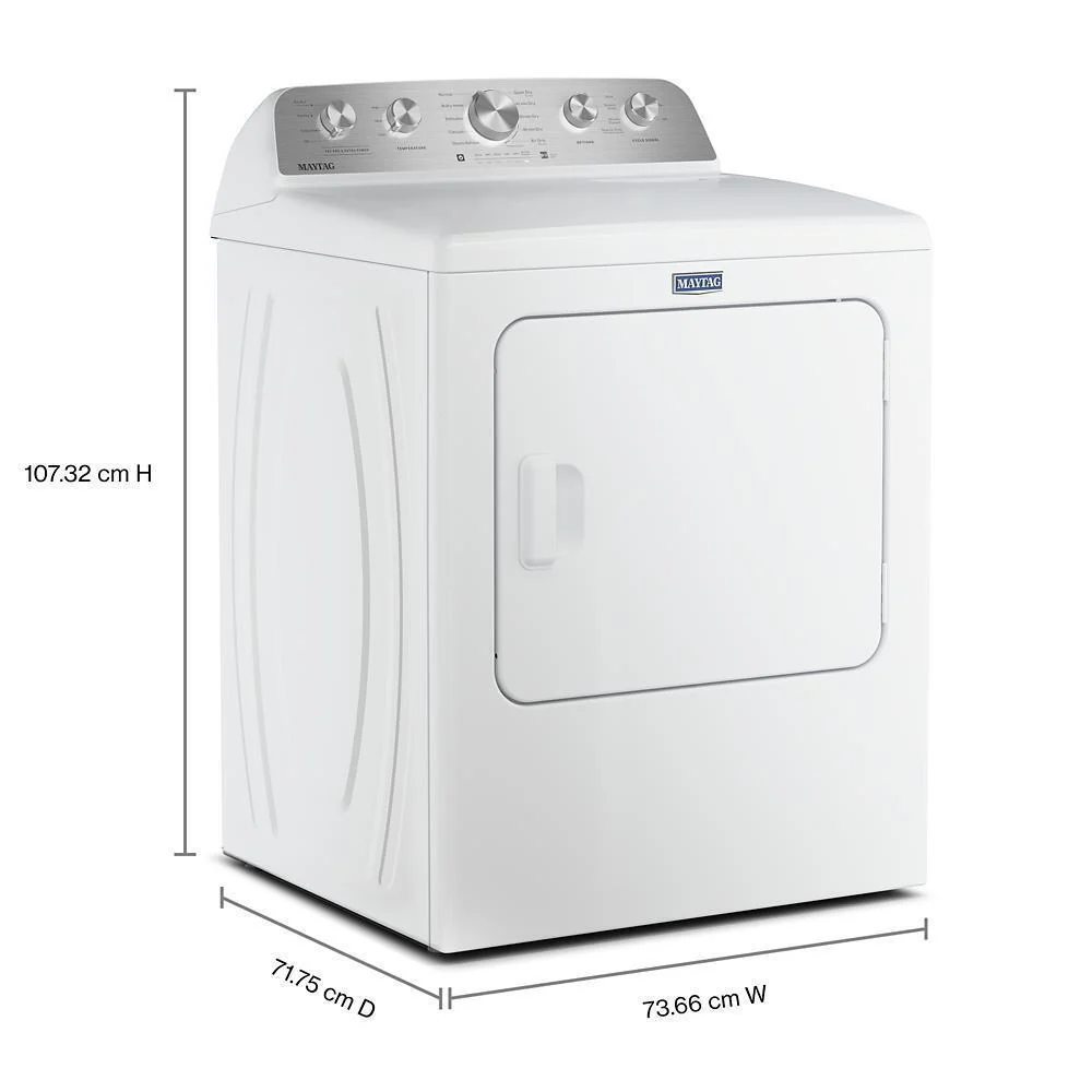 Maytag MGD5605RW 7.0 Cu Ft. Load Gas Dryer with Extra Power and Pet Pro Option - Image 2