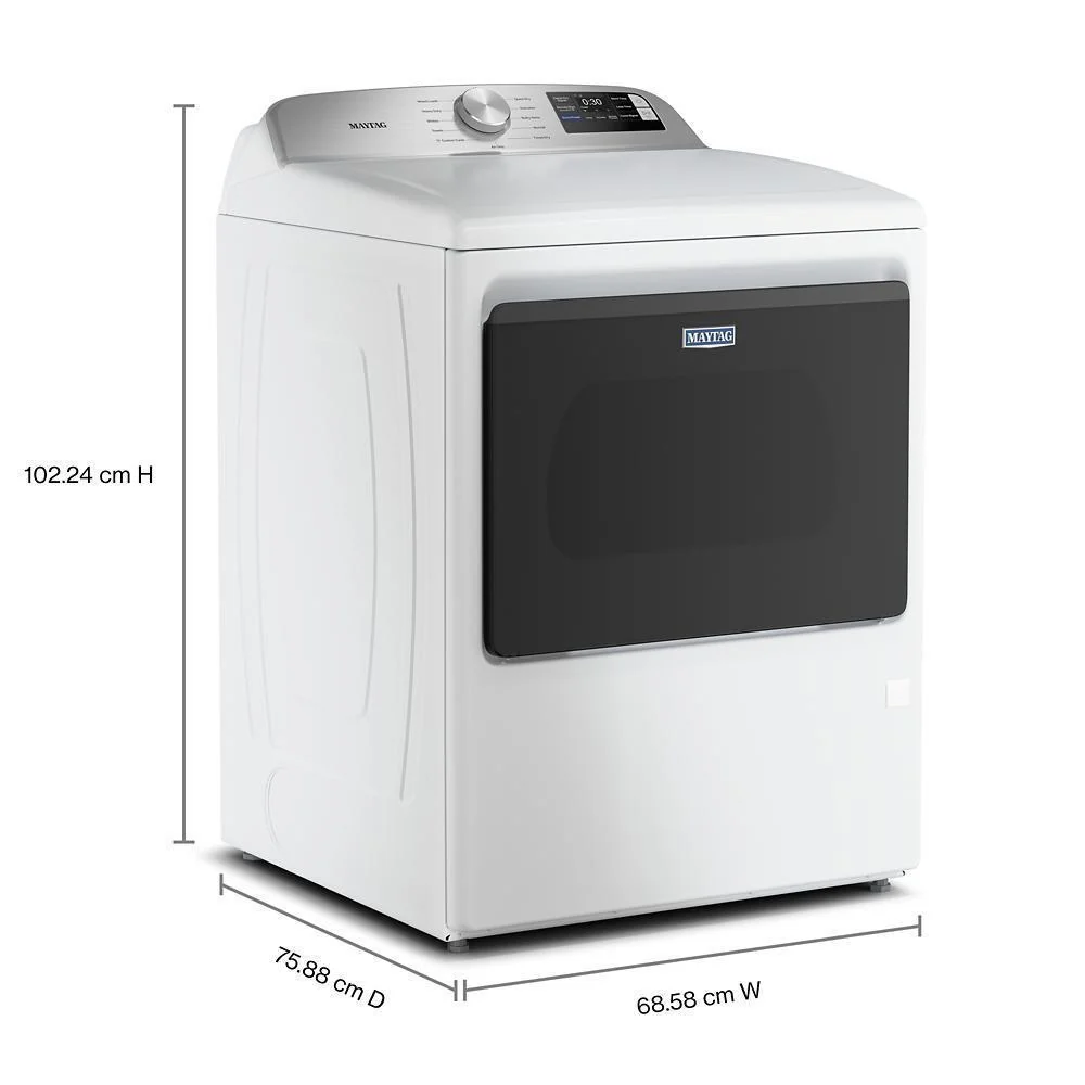 Maytag MGD6205RW 7.4 Cu. Ft. Top Load Gas Dryer with Extra Power and Advanced Moisture Sensing - Image 2