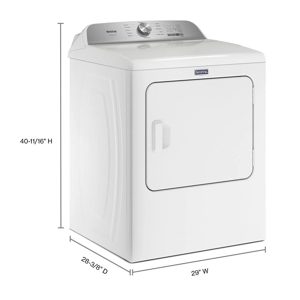 Maytag MGD6500MW Pet Pro Top Load Gas Dryer - 7.0 cu. ft. - Image 13