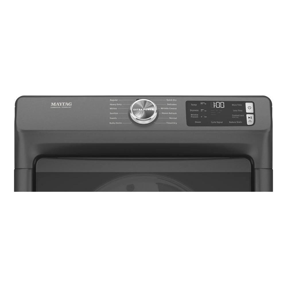 Maytag MGD6630MBK Front Load Gas Dryer with Extra Power and Quick Dry Cycle - 7.3 cu. ft. - Image 18