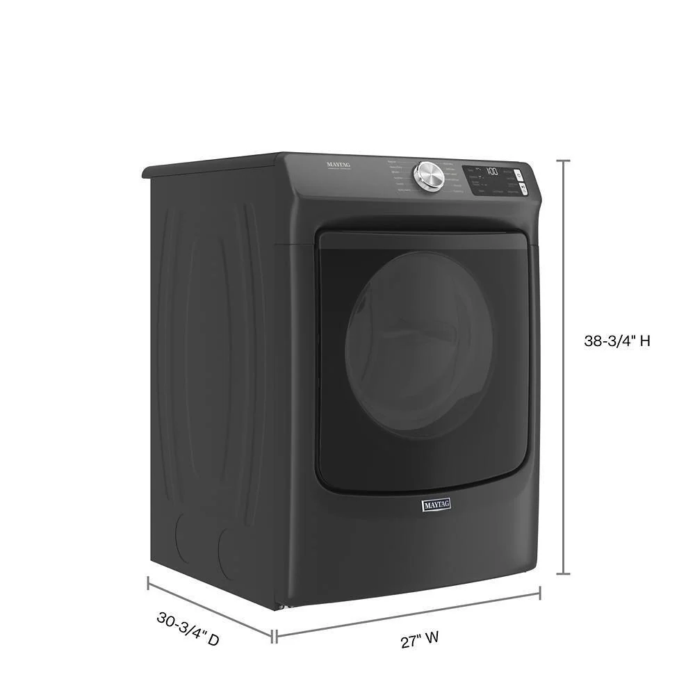 Maytag MGD6630MBK Front Load Gas Dryer with Extra Power and Quick Dry Cycle - 7.3 cu. ft. - Image 19