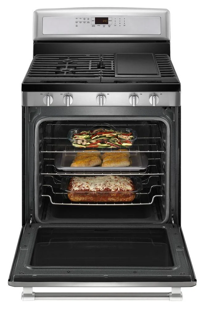 Maytag MGR8800DS 30-inch Wide Gas Range with Convection and Power Preheat - 5.8 cu. ft. - Image 4