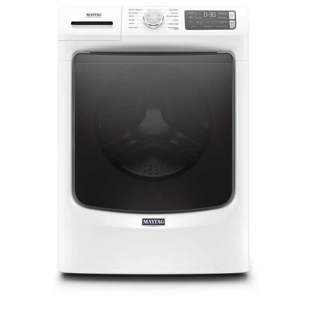 Maytag MHW6630HW Front Load Washer with Extra Power and 16-Hr Fresh Hold® option - 4.8 cu. ft.