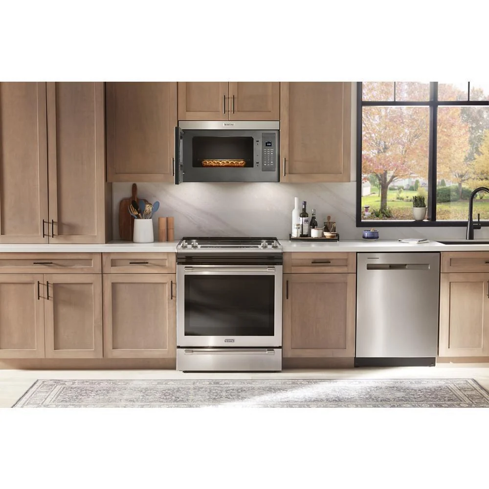 Maytag MMMF6030PZ Over-the-Range Flush Built-In Microwave - 1.1 Cu. Ft. - Image 17