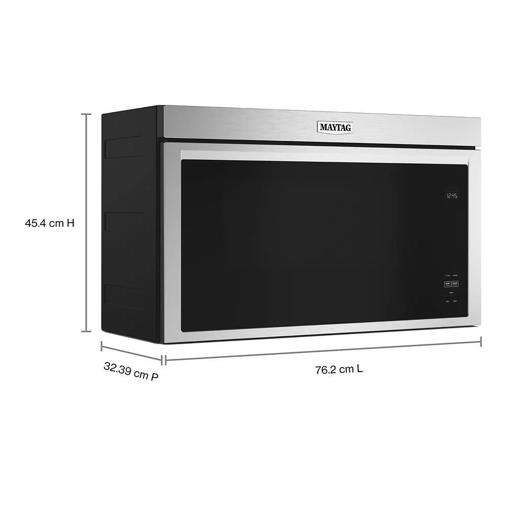 Maytag MMMF6030PZ Over-the-Range Flush Built-In Microwave - 1.1 Cu. Ft. - Image 9