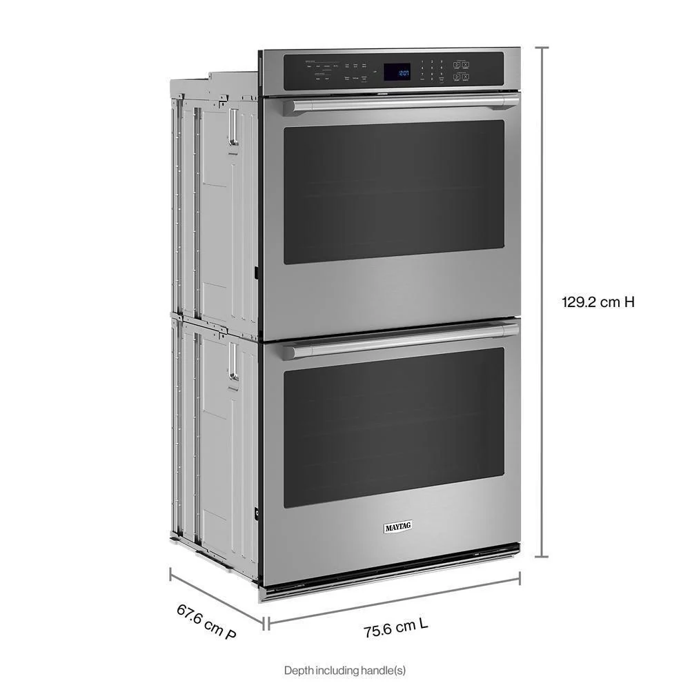 Maytag MOED4030TZ 30-Inch Wide Double Wall Oven with EvenAir™ True Convection System - 10.0 Cu. Ft. - Image 4