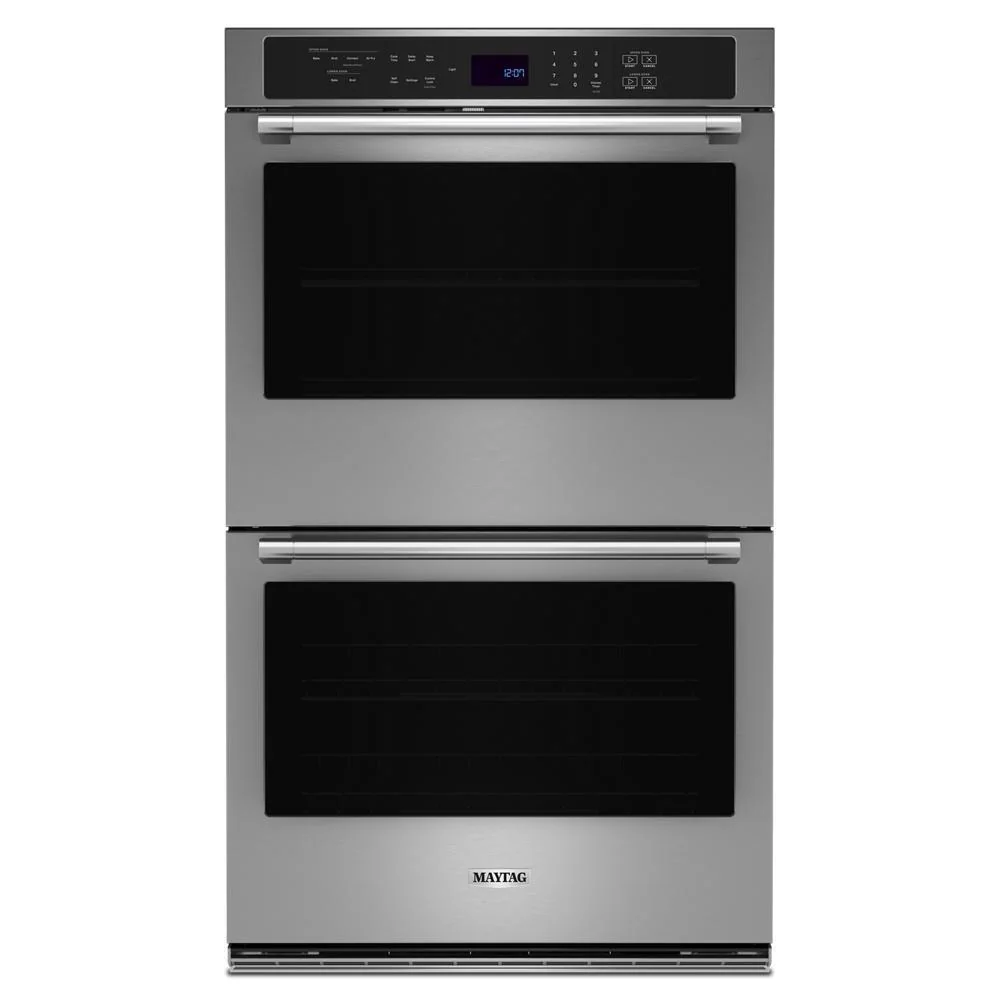 Maytag MOED6027LZ 27-inch Double Wall Oven with Air Fry and Basket - 8.6 cu. ft.