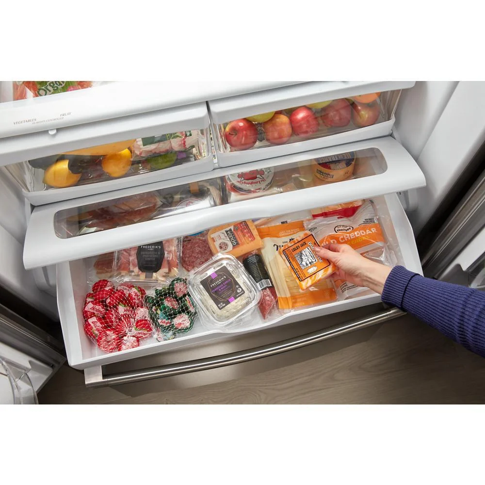 MRFF4236RZ Maytag® 36 Inch Wide French Door Bottom Mount Refrigerator with Max Cool Setting - 25 Cu. Ft. - Image 13