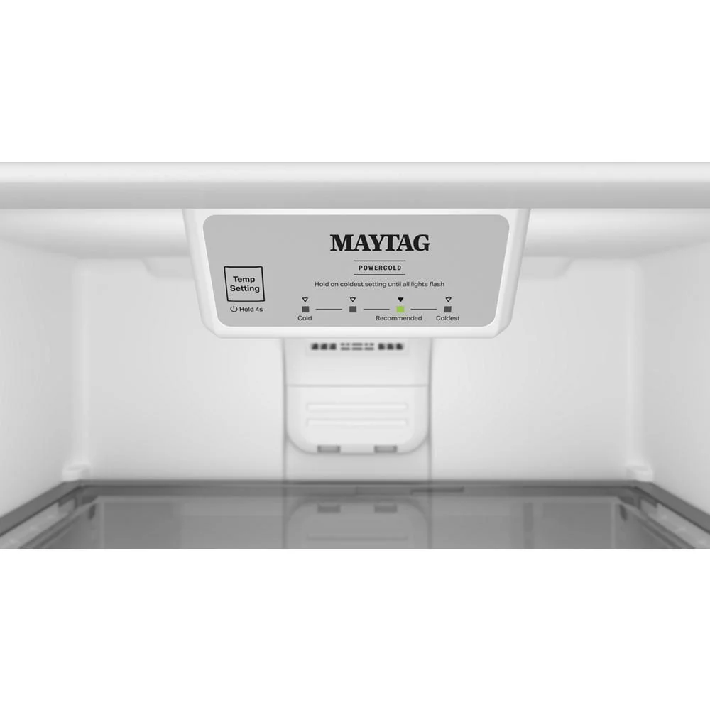 Maytag MRTX5119SW 30-Inch Wide Top-Freezer Refrigerator with Garage Mode-19 Cu. Ft. - Image 12