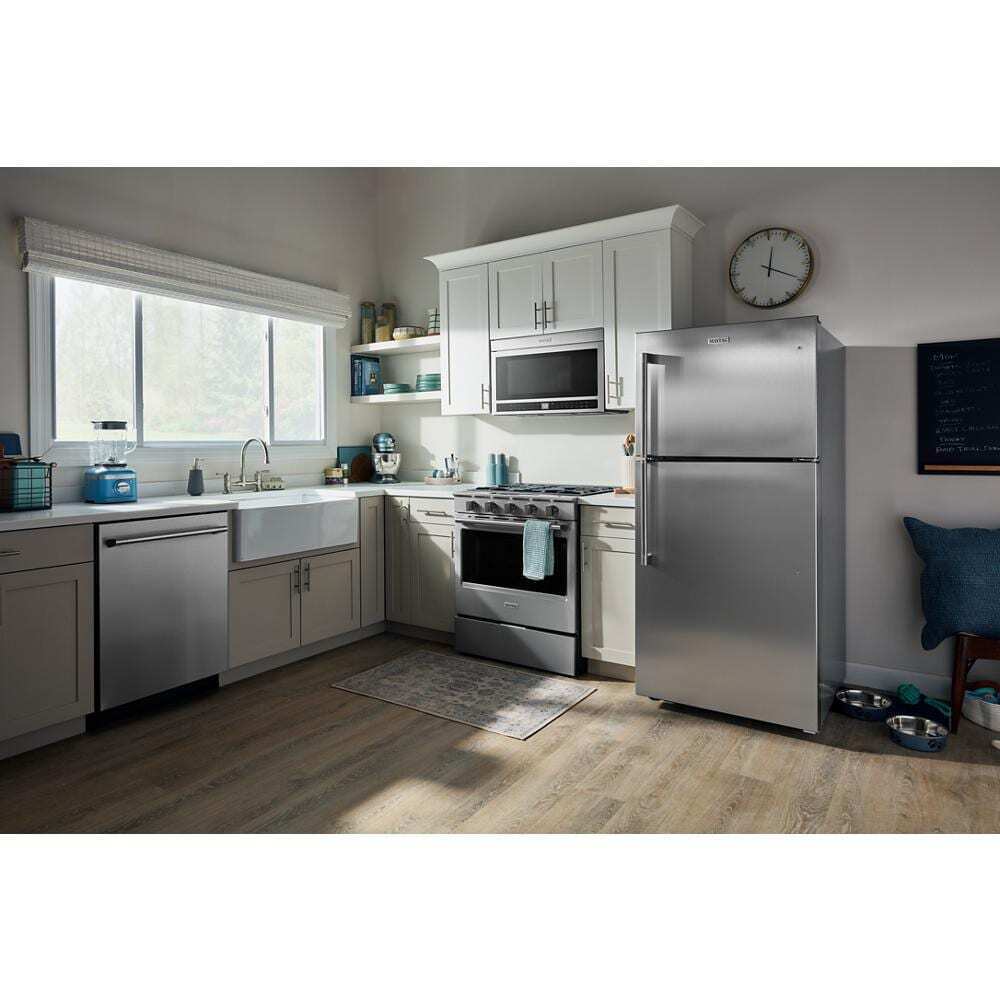 Maytag MRTX5119SZ 30-Inch Wide Top-Freezer Refrigerator with Garage Mode-19 Cu. Ft. - Image 3