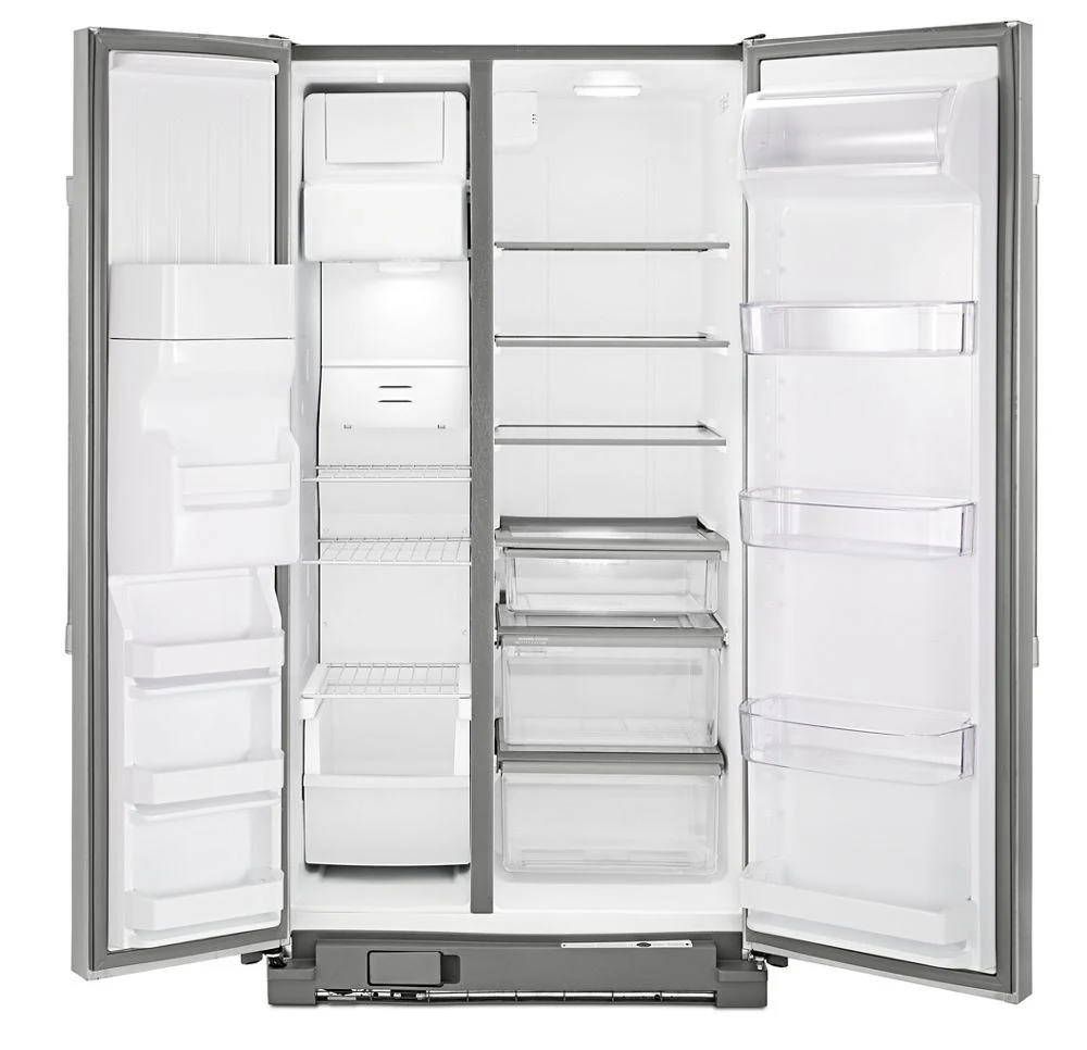 Maytag MSF25D4MDM 36-inch Wide Side-by-Side Refrigerator with External Ice and Water - 25 cu. ft. - Image 2
