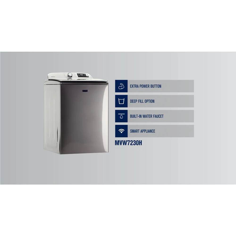 Maytag MVW7230HC Smart Top Load Washer with Extra Power - 5.2 cu. ft. - Image 12
