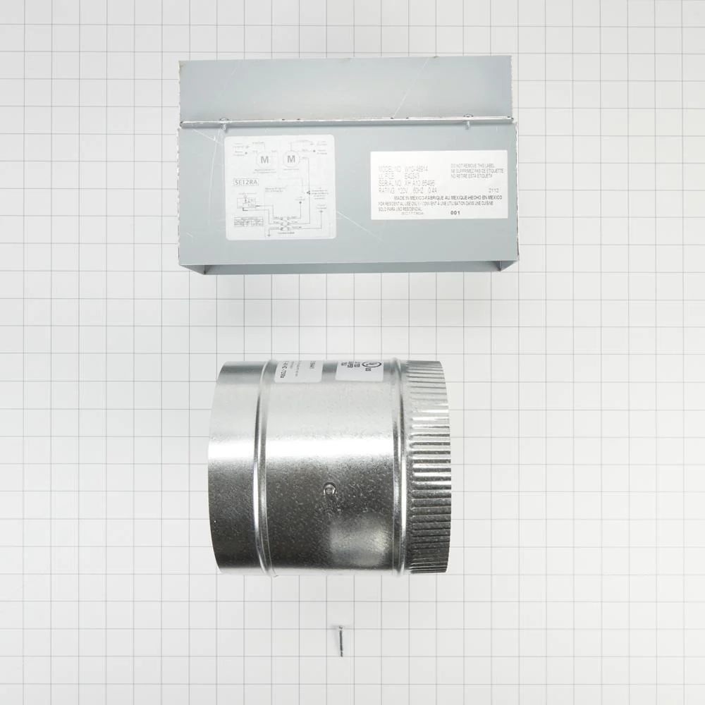 Maytag W10446914 Range Hood Air Kit, 10" Round, Size: 3/4" x 10", ventilation greater than 400 CFM - Image 6