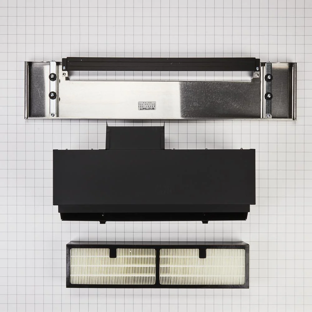 Maytag W10768190 Range Hood VSI Ductless Downdraft Vent Kit, Stainless Steel, fits KSEG1750ESS and KSDG1750ESS,Size: 31" L x 20" W x 7-1/2" H - Image 3