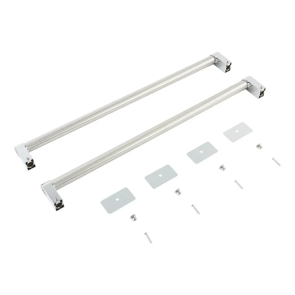 Maytag W11221395 KitchenAid Refrigerator Handle Kit for Double-Drawer Beverage Centers - Stainless Steel - Image 3