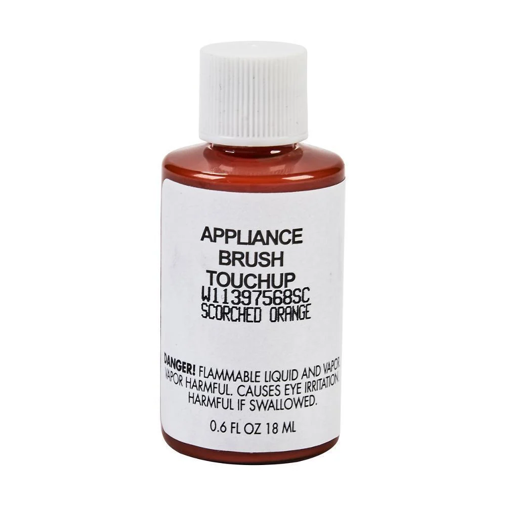 Maytag W11397568SC Touch-Up Paint with a Brush - Scorched Orange 0.6-oz