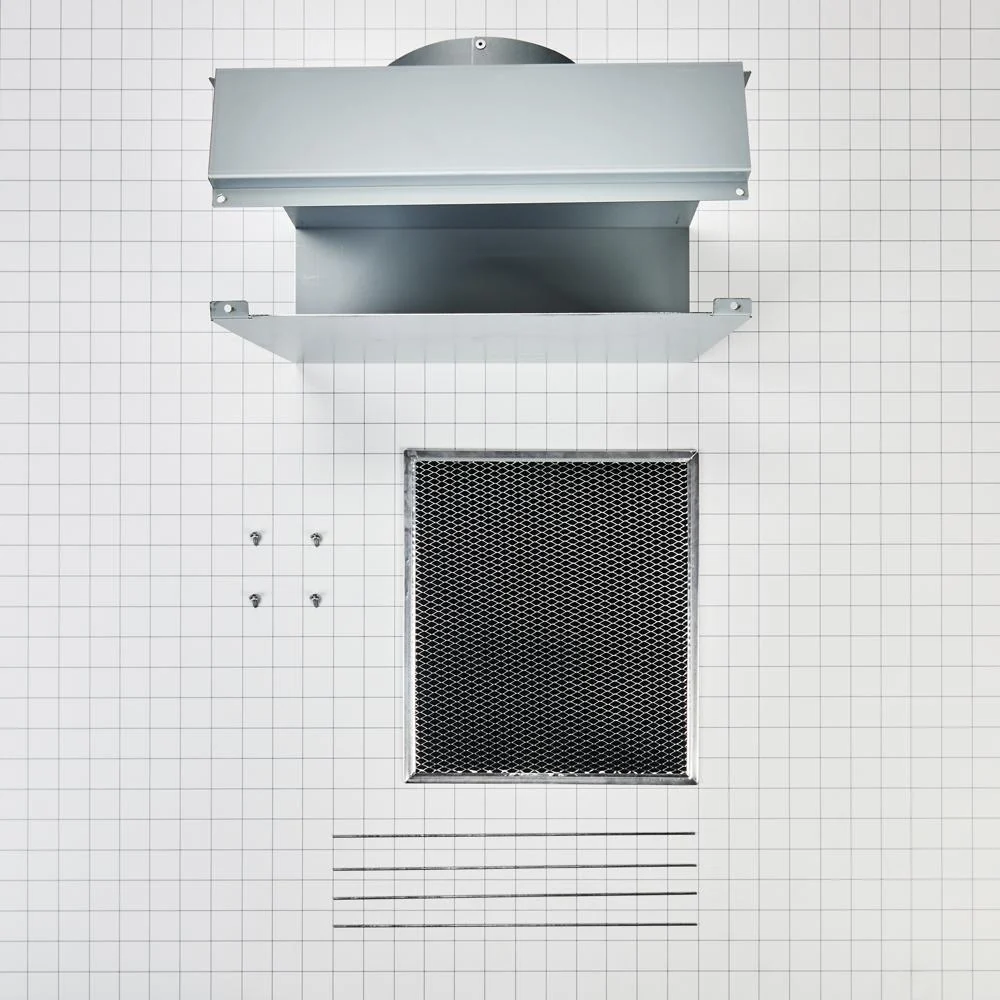 Maytag W11430939 Range Wall Hood Charcoal Filter Recirculation Kit - Silver - Image 6