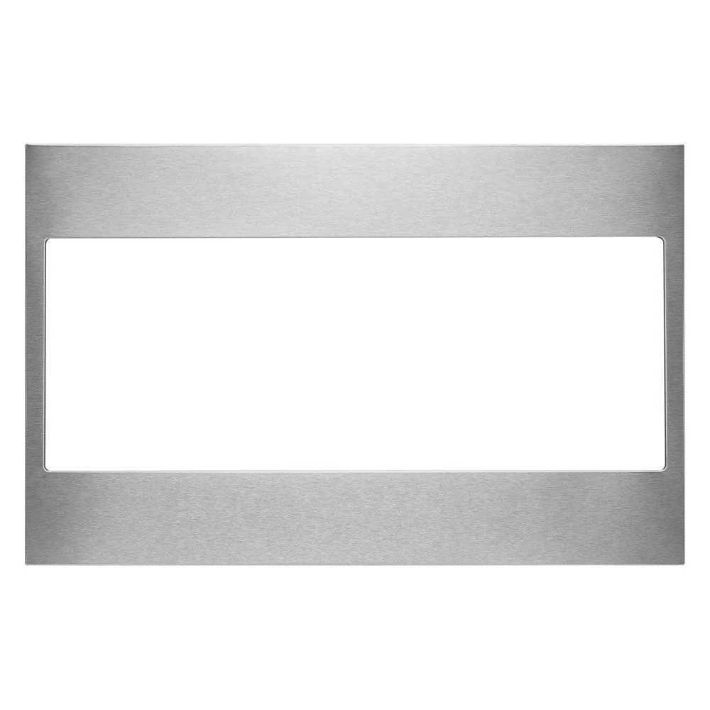 Maytag W11451304 Built-In Low Profile Microwave Standard Trim Kit, Stainless Steel, Size: 32.5" x 21.5" x 5", fits cut-out height 17-1/2"