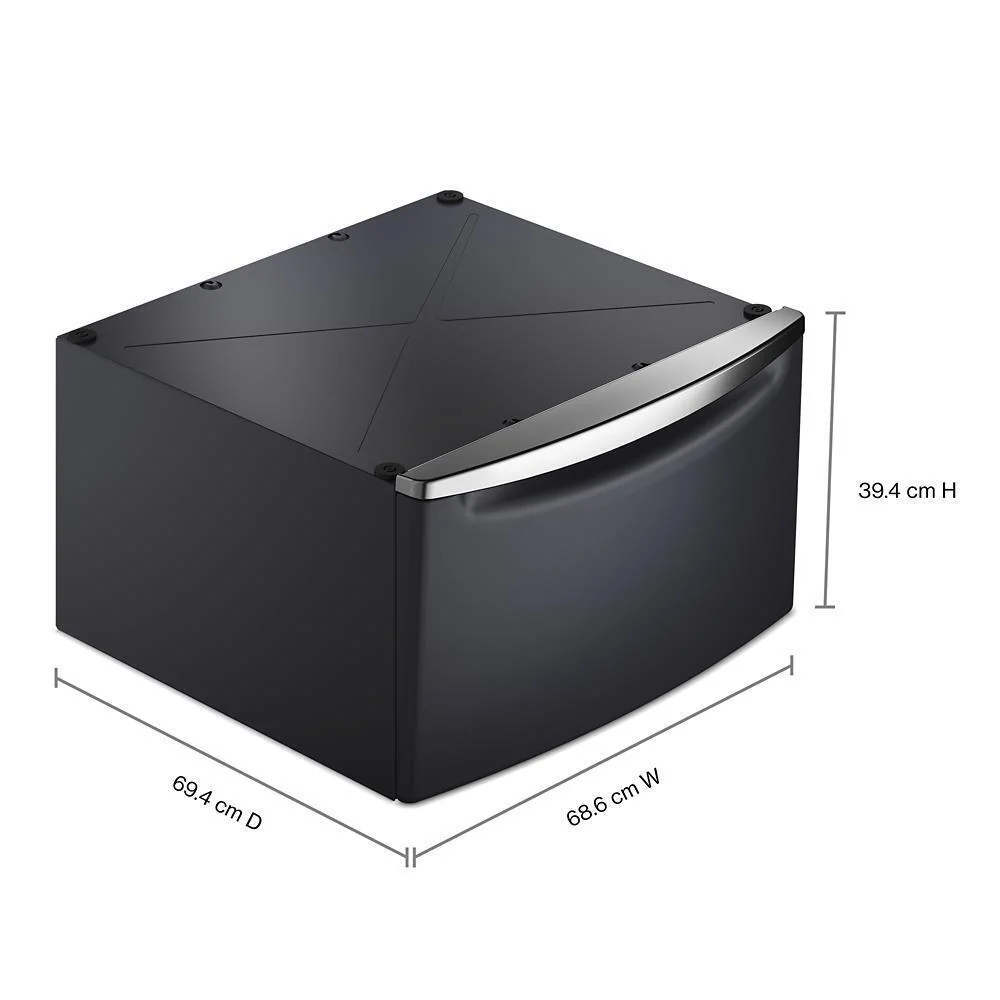 Maytag XHPC155RF 15.5" Pedestal for Front Load Washer and Dryer with Storage - Image 7
