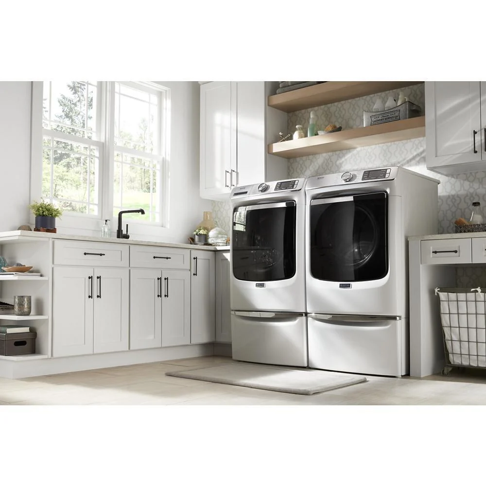 Maytag XHPC155XW 15.5" Pedestal for Front Load Washer and Dryer with Storage - Image 10