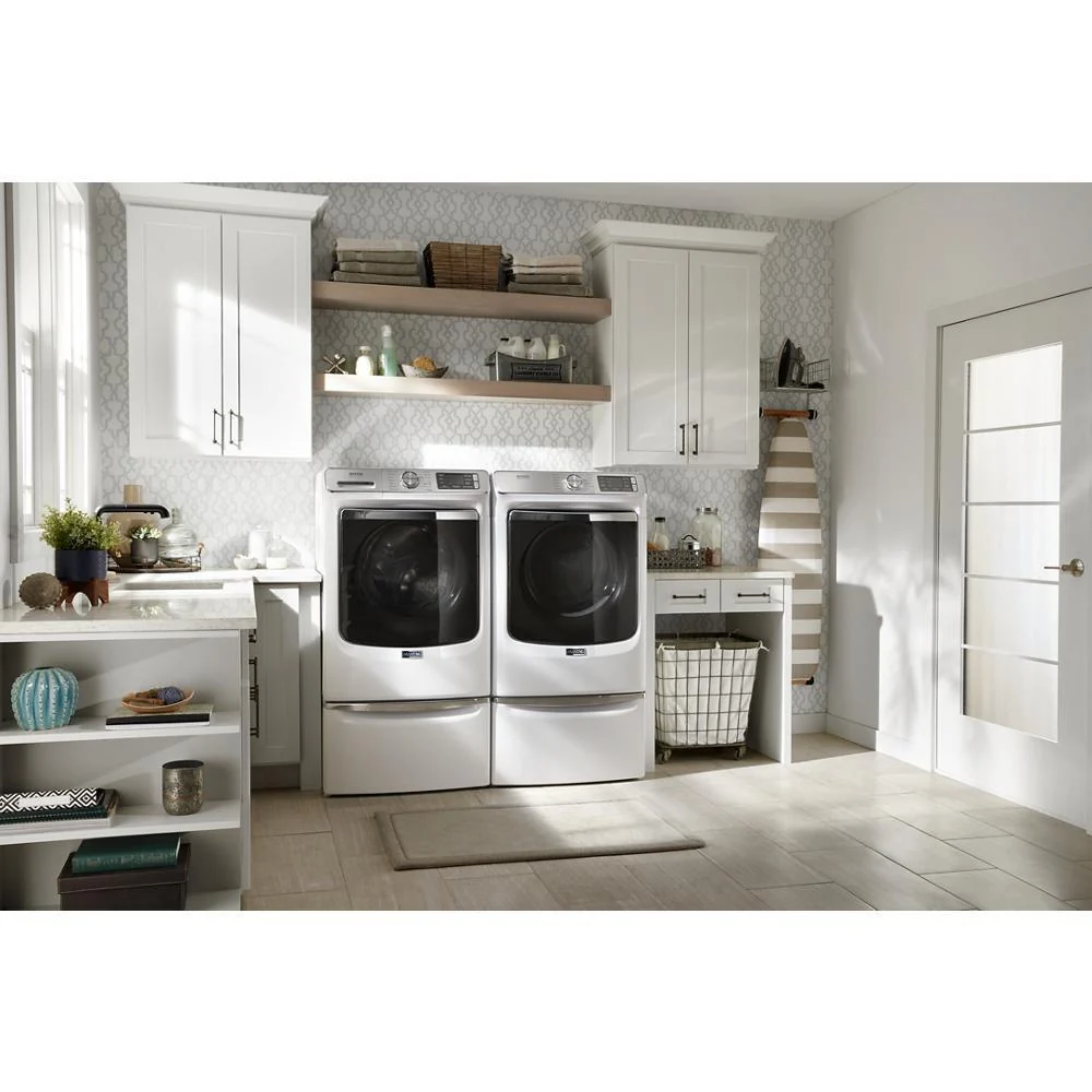 Maytag XHPC155XW 15.5" Pedestal for Front Load Washer and Dryer with Storage - Image 2