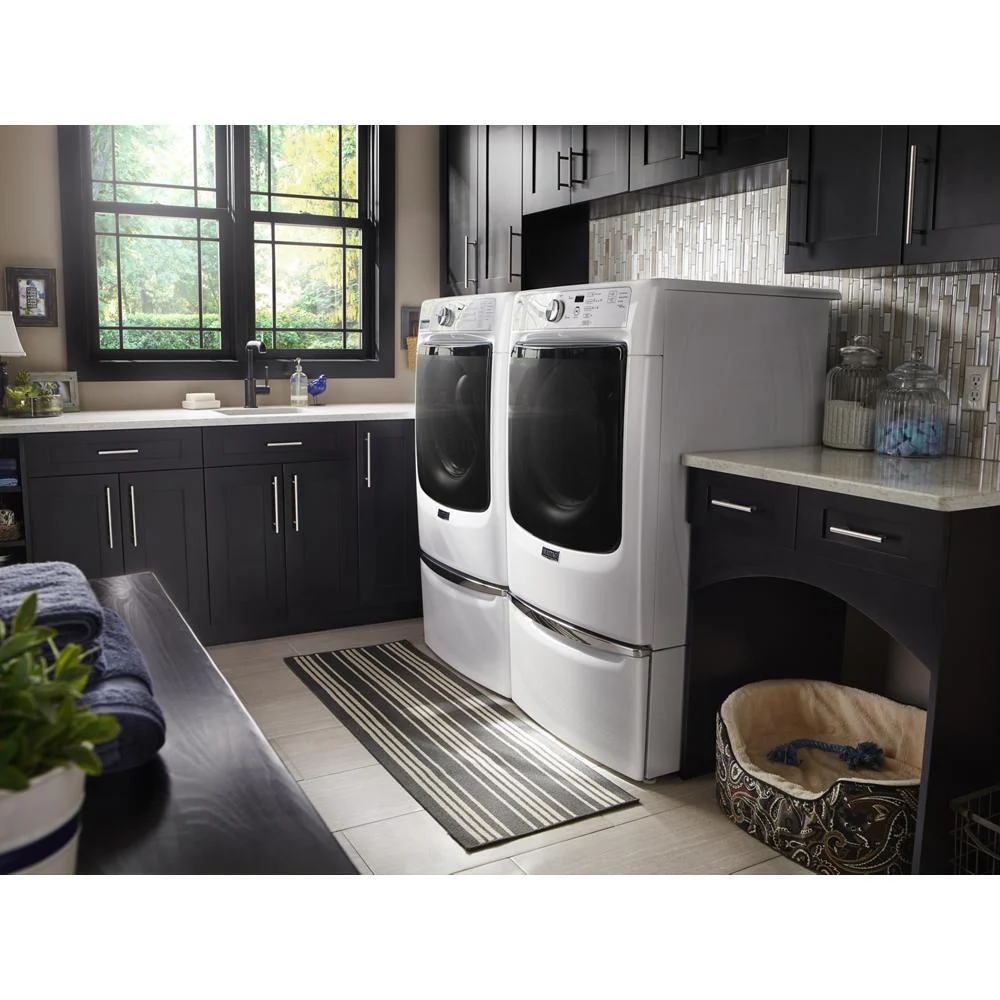 Maytag XHPC155XW 15.5" Pedestal for Front Load Washer and Dryer with Storage - Image 5