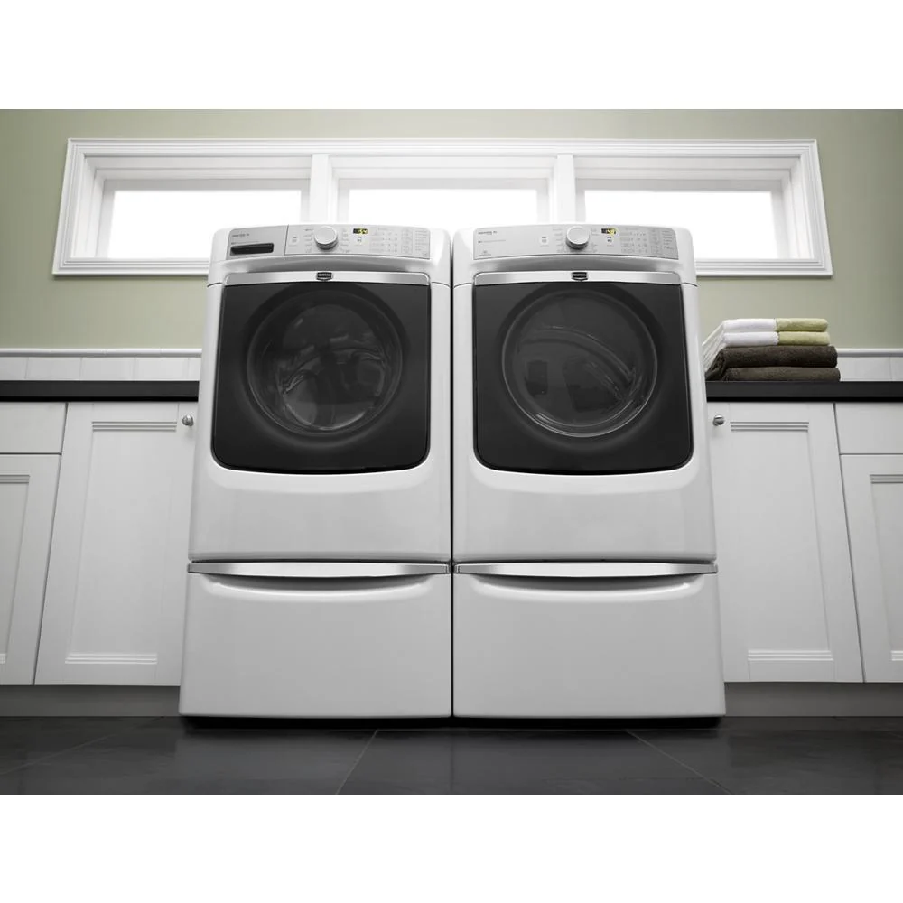 Maytag XHPC155XW 15.5" Pedestal for Front Load Washer and Dryer with Storage - Image 6