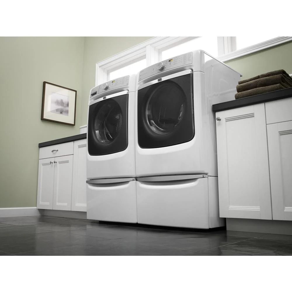 Maytag XHPC155XW 15.5" Pedestal for Front Load Washer and Dryer with Storage - Image 7