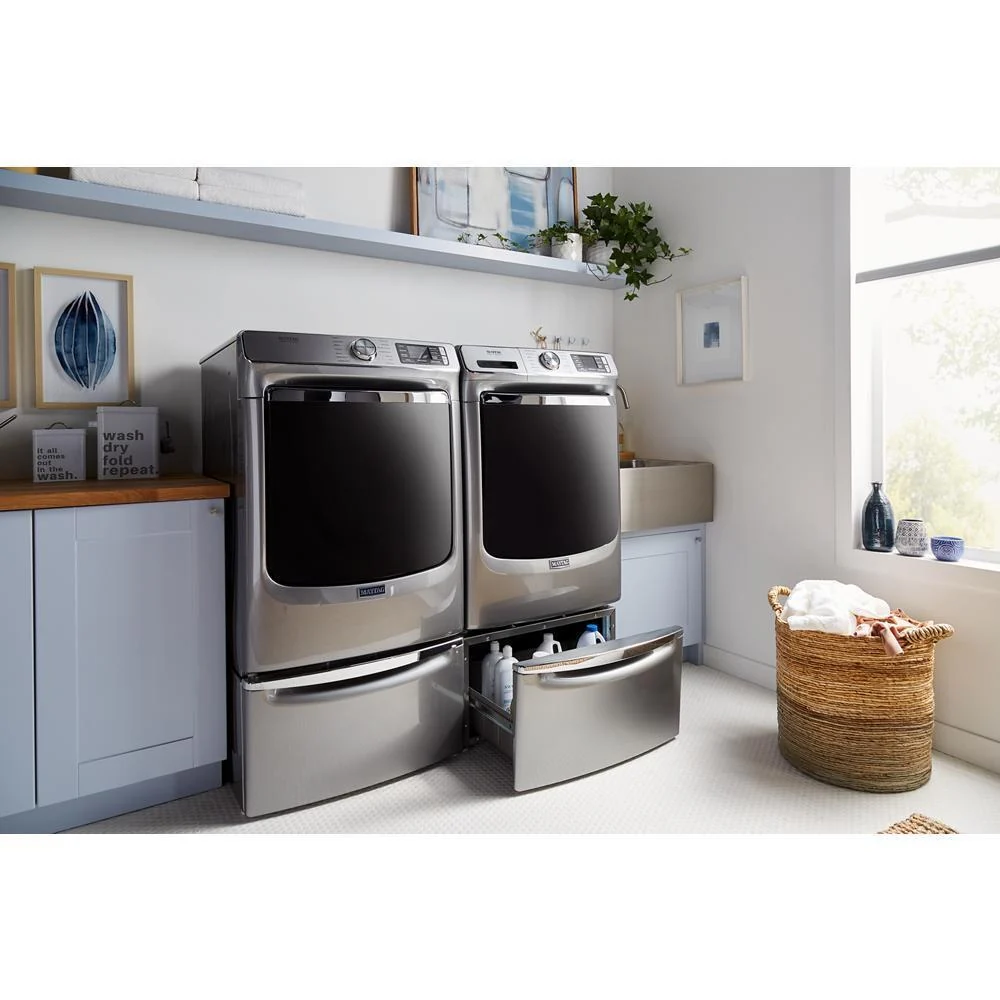 Maytag XHPC155YC 15.5" Pedestal for Front Load Washer and Dryer with Storage - Image 19